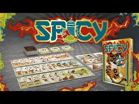 Spicy: Ein Brettspiel voller Würze, Verrücktheit und viel Lachen!