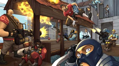 Team Fortress 2: Ein chaotisches Feuerwerk aus Humor und taktischer Vielfalt!